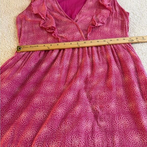 Banjanan Dress‎ Womens Sz Large Banjanan Beautiful Super Soft Maxi Cotton Tiered - Picture 9 of 14
